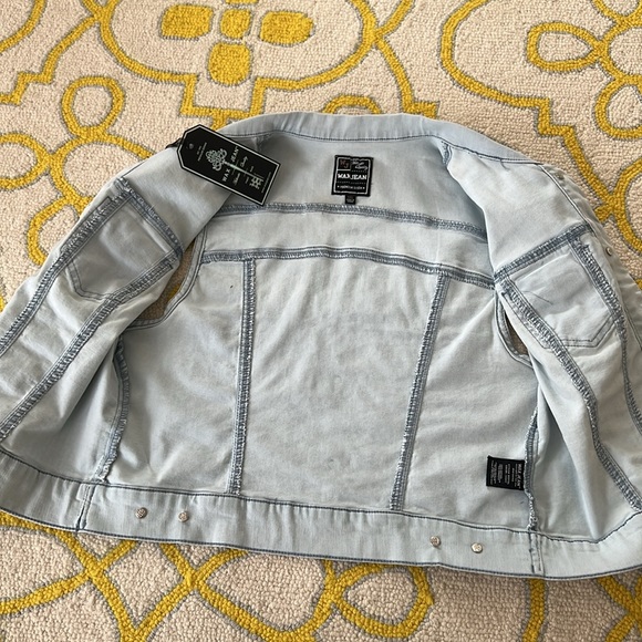 NWT Jean Vest. Sz 1XL - Picture 2 of 7